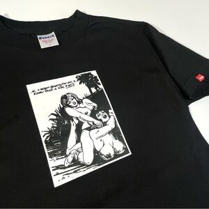 Vintage FUCT Logo Girls Wrestling Tshirt